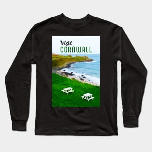 Visit Cornwall, UK Travel Long Sleeve T-Shirt